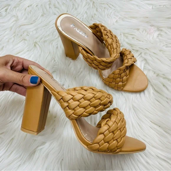 Nude braided high heel - Picture 6 of 7